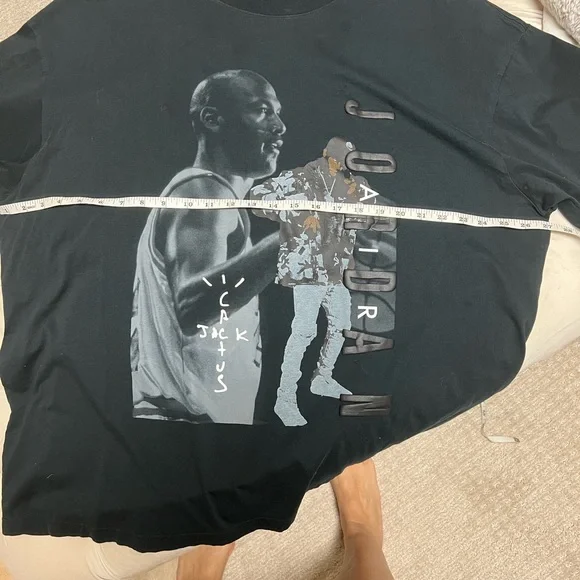 Travis Scott Jordan t-shirt sz XL mens - Picture 3 of 7